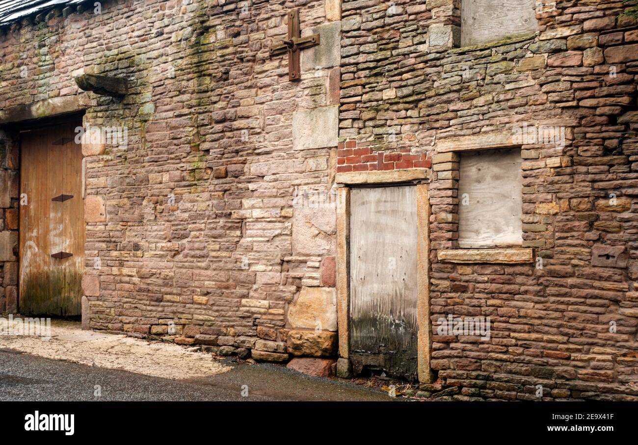 Old barn. Sandy Lane, Lower Darwen, Lancashire Stock Photo Alamy