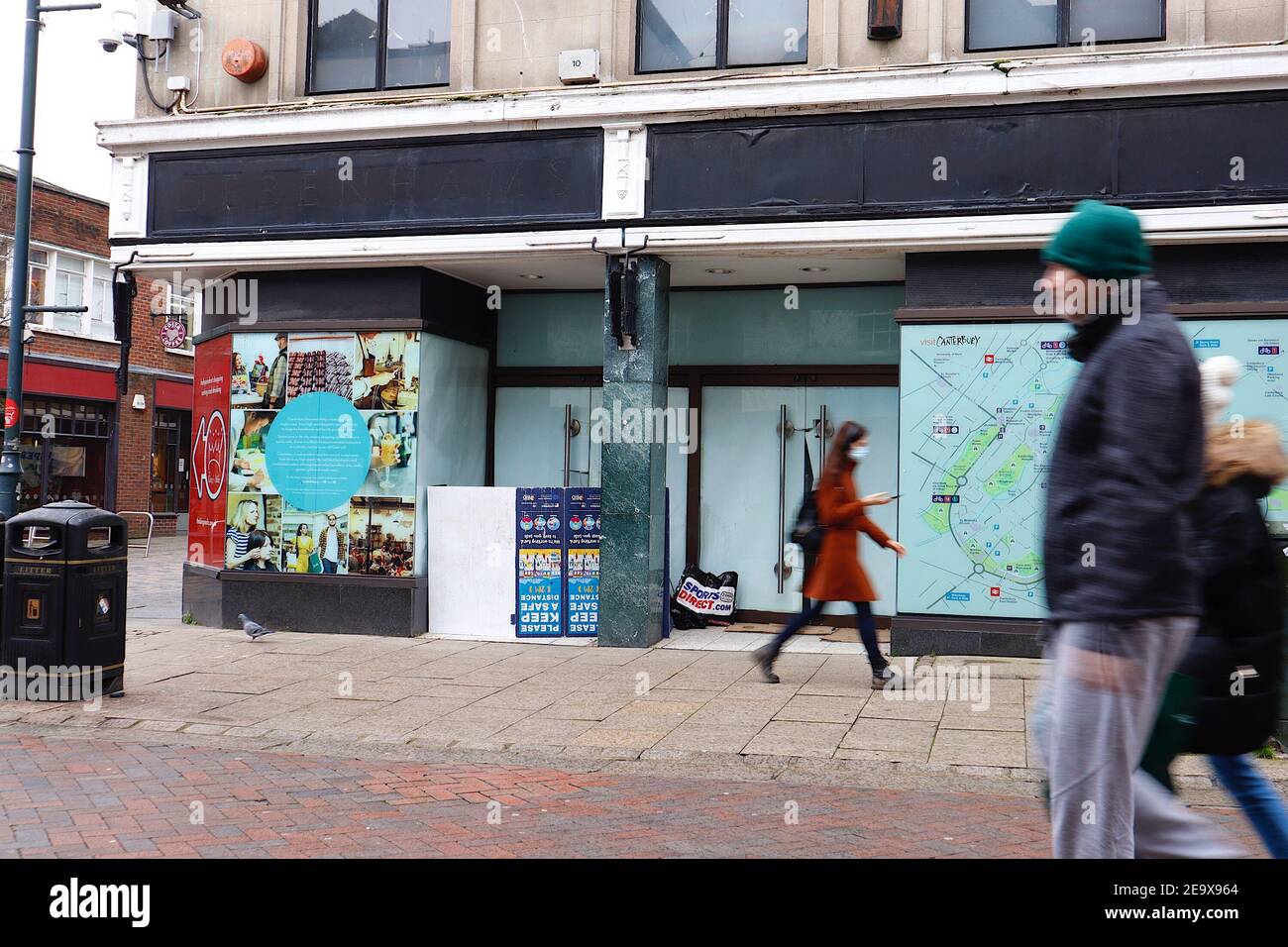 Canterbury town centre winter hires stock photography and images Alamy