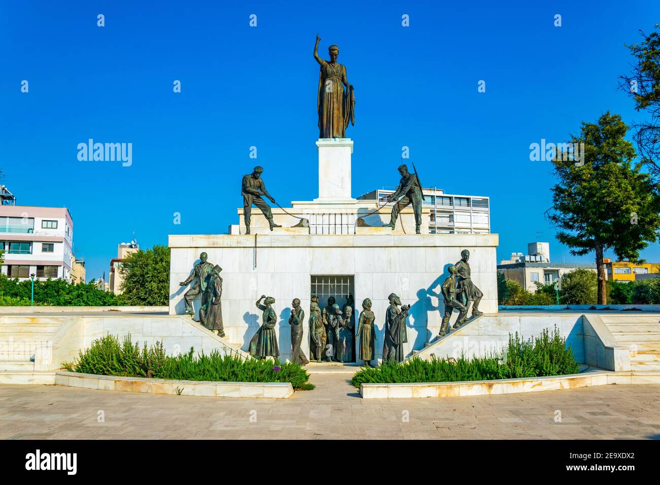 Statue of Liberty at Nicosia, Cyprus Stock Photo Alamy