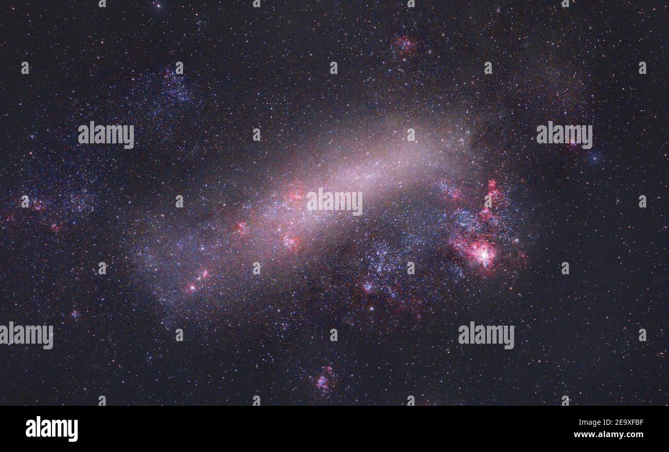 Large Magellanic Cloud Stock Photo - Alamy