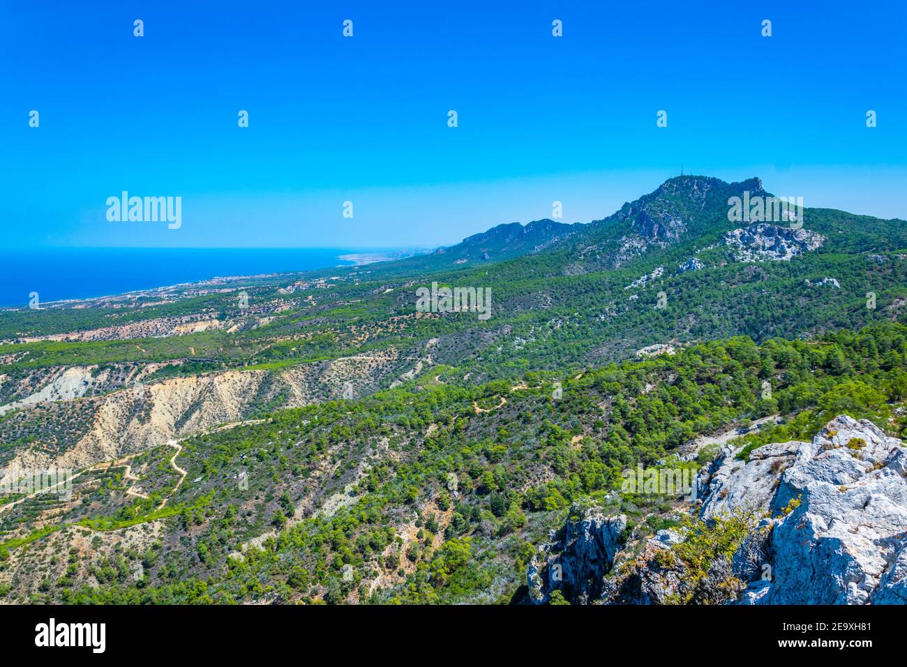 Kyrenia mountains in the northern Cyprus Stock Photo Alamy