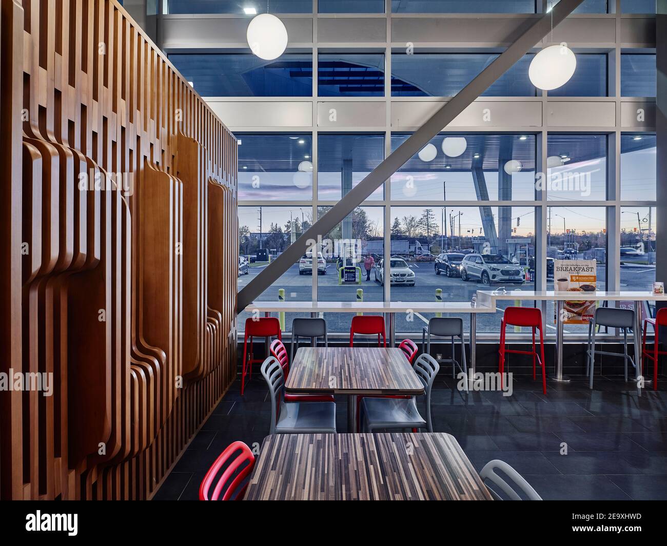 Husky gas station Stock Photo Alamy