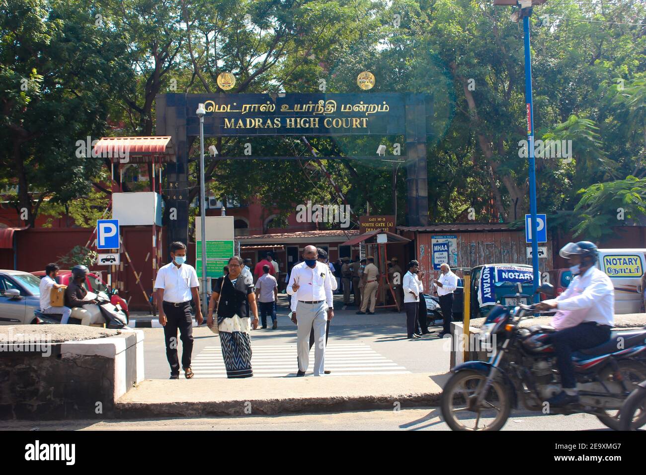 High Court in Chennai, India Stock Photo Alamy