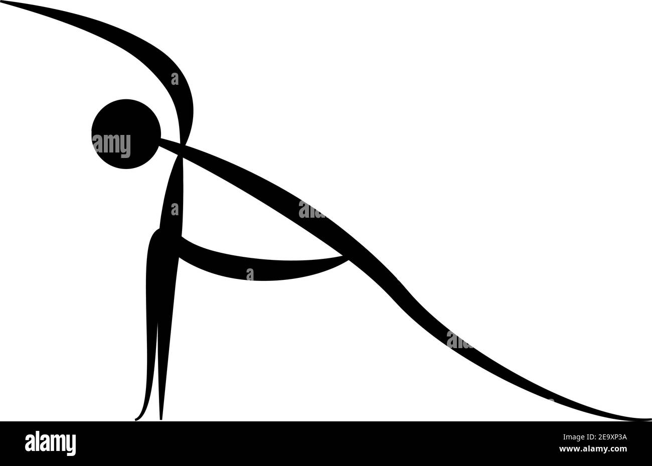 yoga-asanas-simple-line-icon-of-a-set-vector-eps-10-stock-vector-image