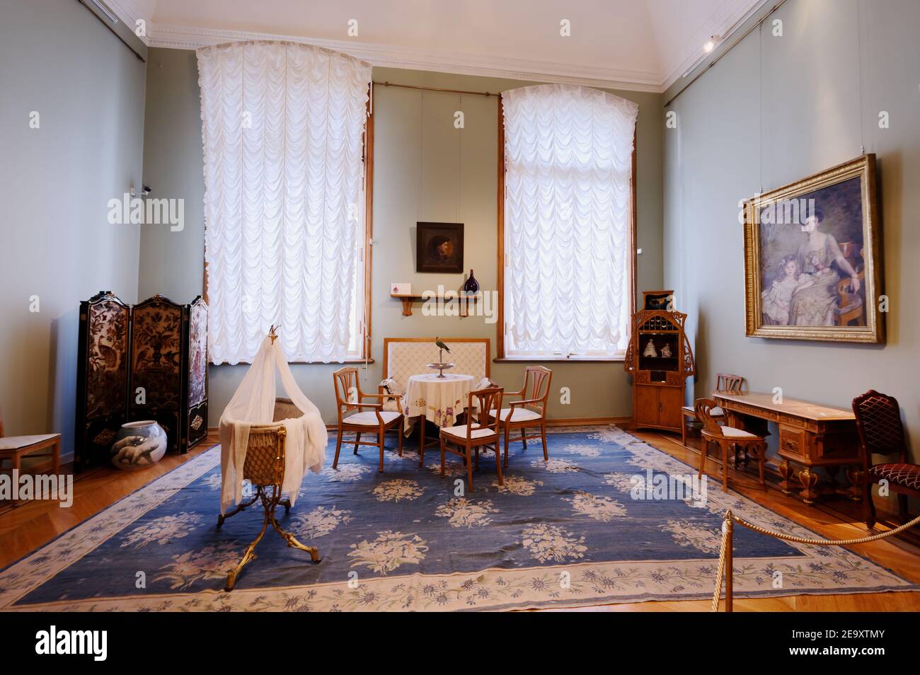 Russian interior 19th century hi-res stock photography and images - Alamy