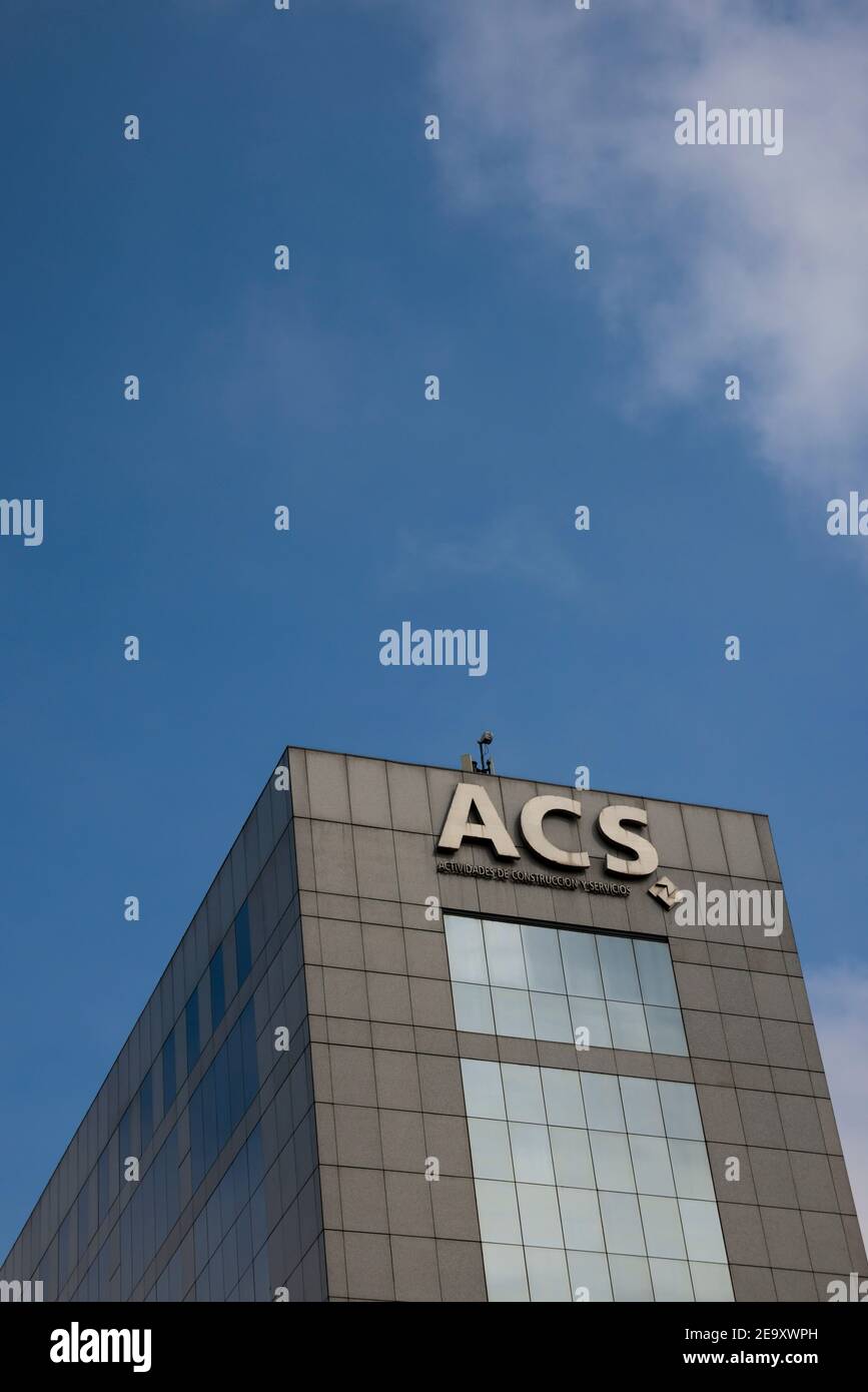 Headquarters of Spanish construction company ACS in Madrid, Spain Stock  Photo - Alamy