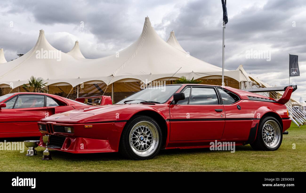 1979 BMW M1(BONEY M) on show at the Concours d’Elegance held at Blenheim Palace on the 26 September 2020 Stock Photo