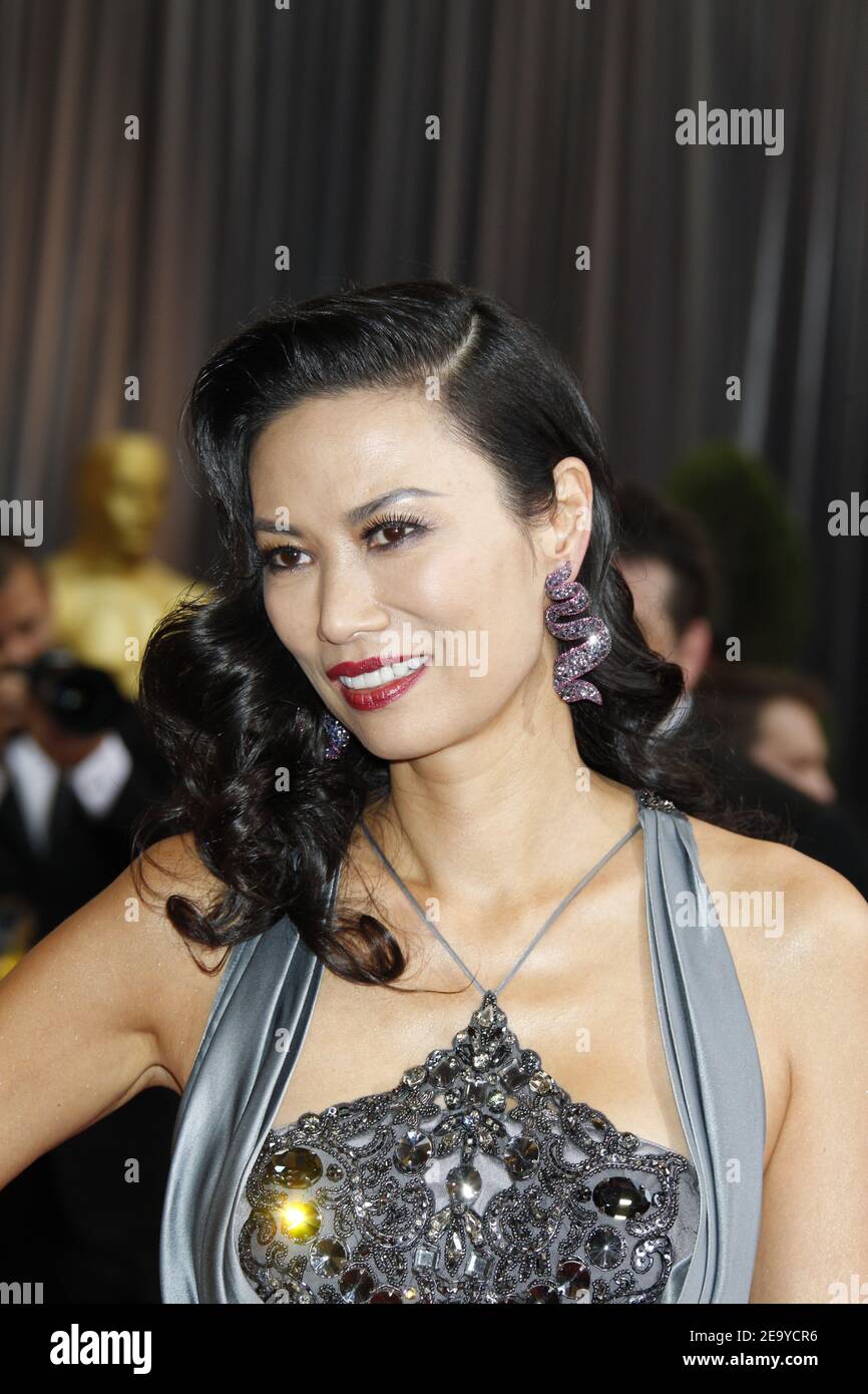 OSCARS - Red Carpet - Wendi Deng Murdoch on the red carpet during the 84th Academy Awards in Los Angeles on February 26, 2012. Photo by Francis Specker Stock Photo