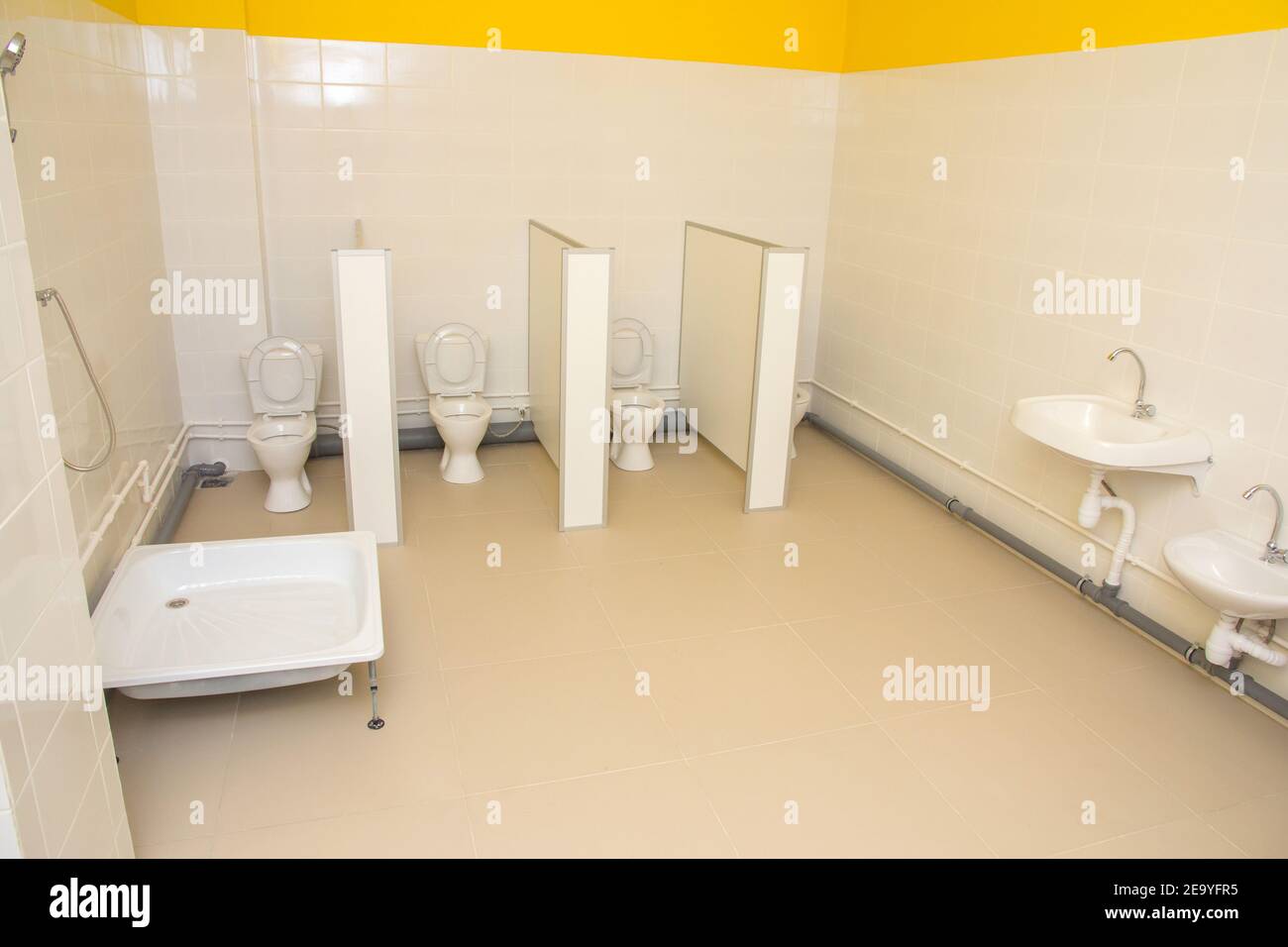 Toilet in kindergarten. Toilet in kindergarten. Children's hygiene in a