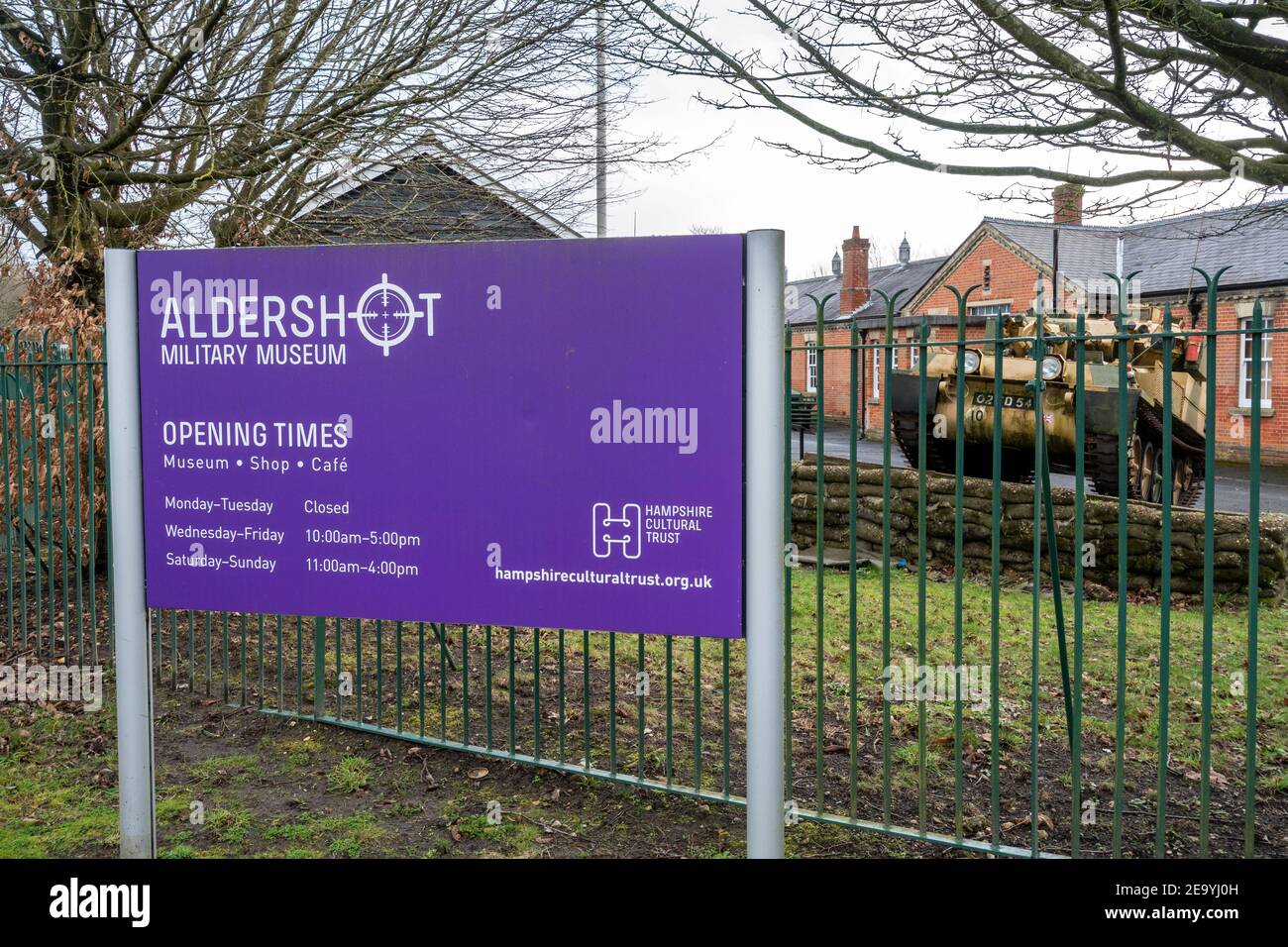 Aldershot Military Museum in Hampshire, UK Stock Photo Alamy