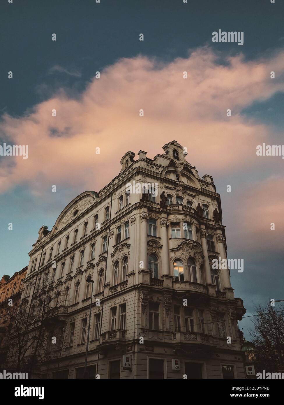 Vertical shot of a historical beautifully architectured building under ...