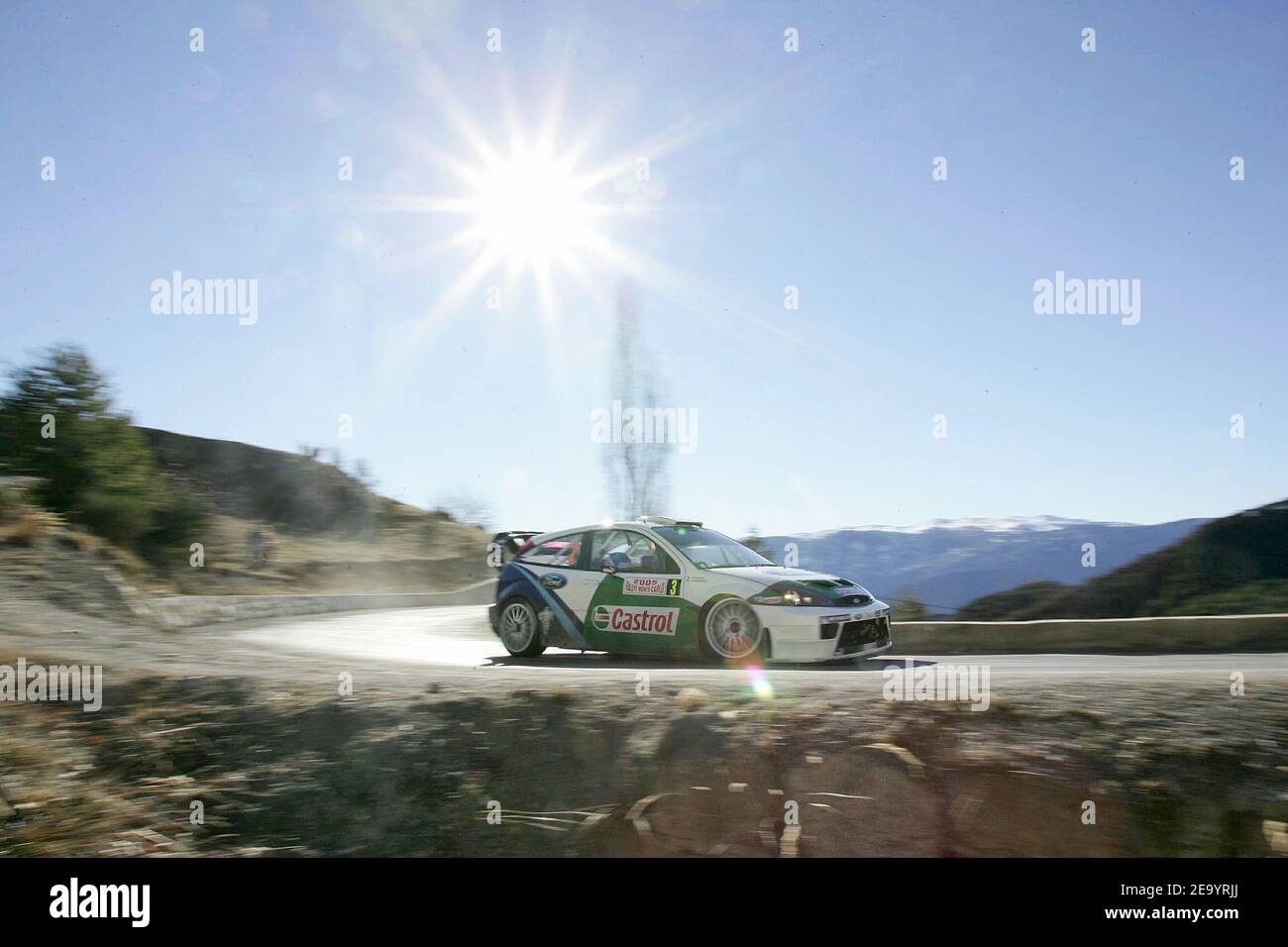 Finland driver, Toni Gardemeister, Ford Focus WRC during the Monte ...