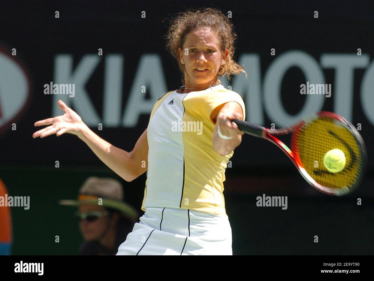 Swiss tennis player Patty Schnyder won 6-7, 7-6, 6-2 against Russian player  Elena