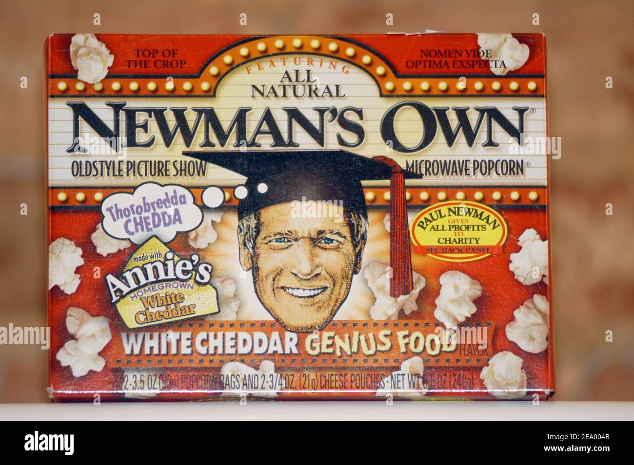 U.S. actor Paul Newman's food product named 'Newman's Own', New York City, NY, USA, on December