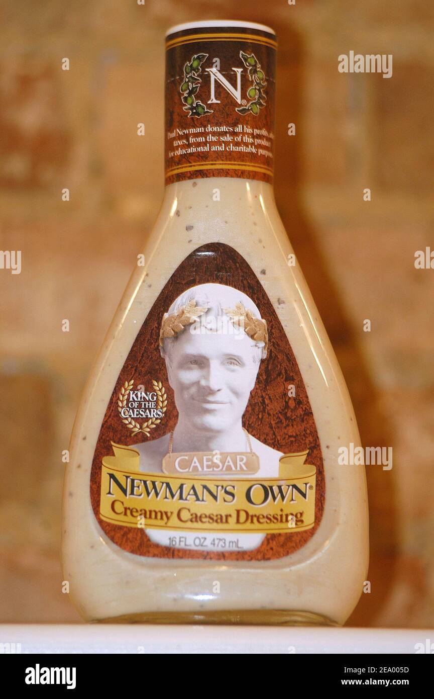 U.S. actor Paul Newman's food product named 'Newman's Own', New York City, NY, USA, on December