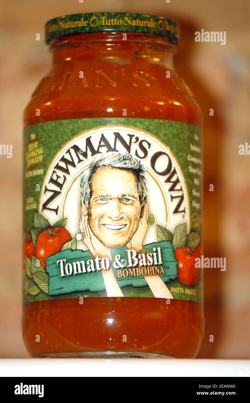 U.S. actor Paul Newman's food product named 'Newman's Own', New York City, NY, USA, on December