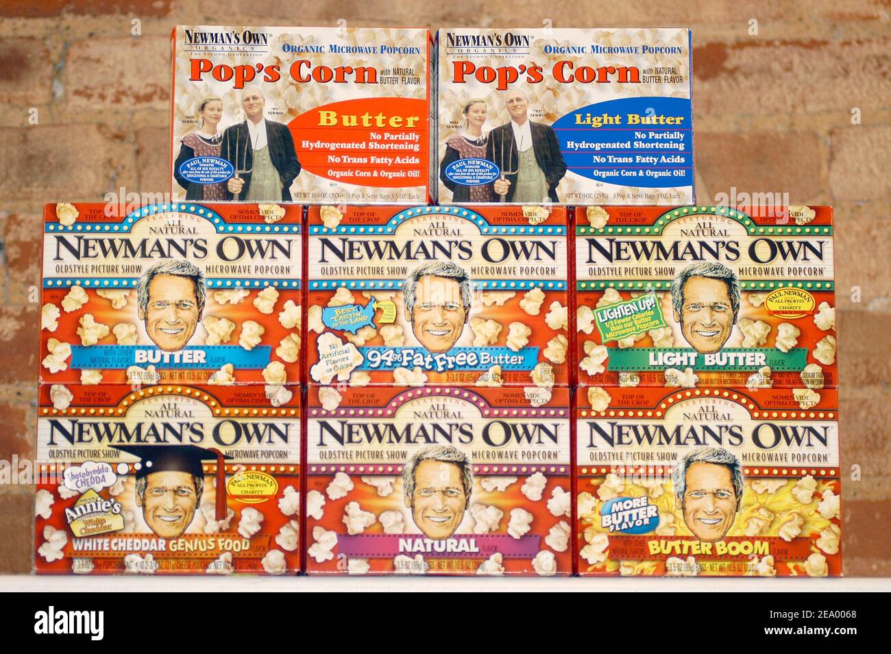 U.S. actor Paul Newman's food product named 'Newman's Own', New York City, NY, USA, on December