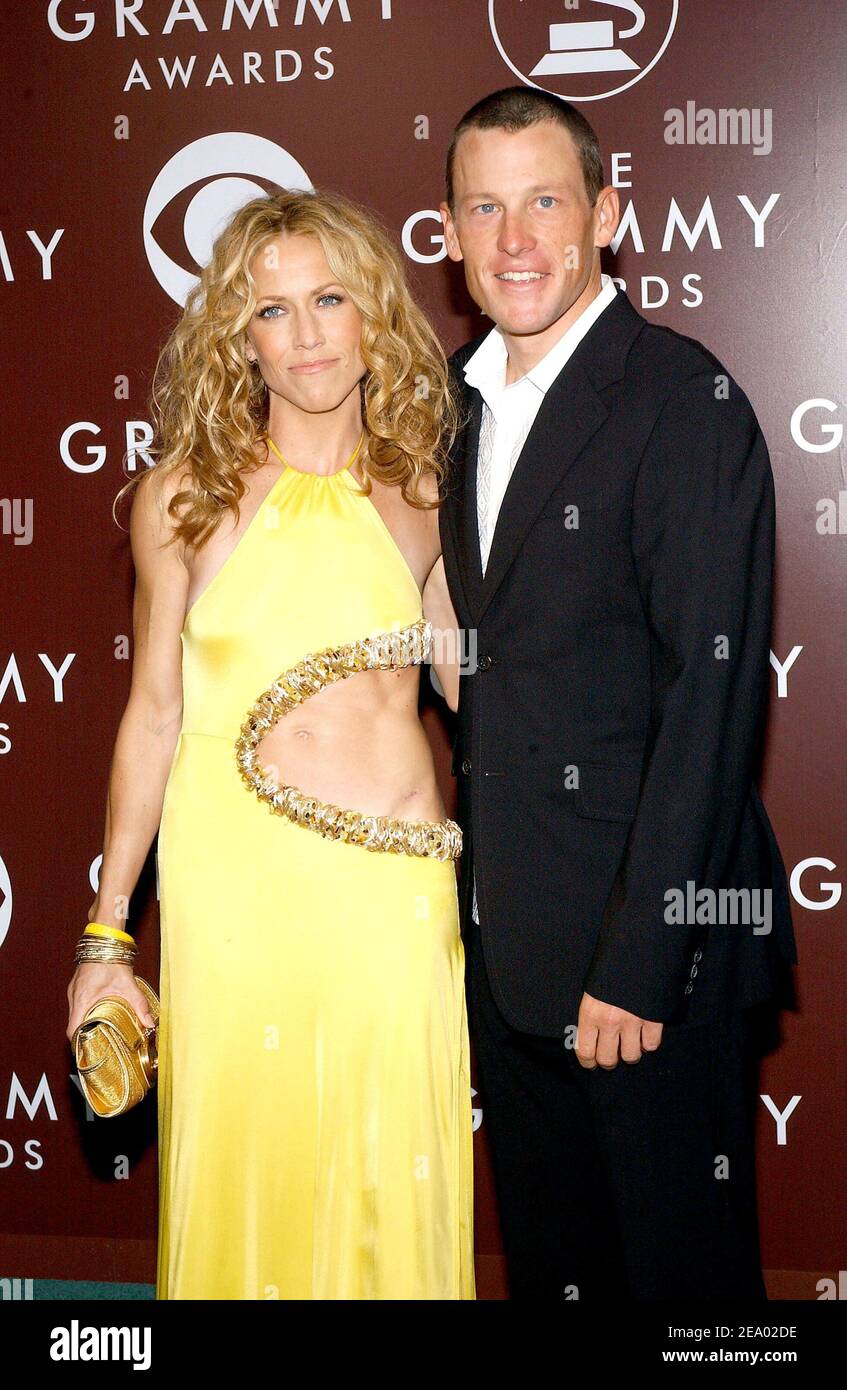 Lance Armstrong and girlfriend Sheryl Crow attend the 47th Annual Grammy Awards in Los Angeles, CA on February 13, 2005. Photo by Hahn-Khayat/ABACA Stock Photo - Alamy Lance Armstrong and girlfriend Sheryl Crow attend the 47th Annual Grammy Awards in Los Angeles, CA on February 13, 2005. Photo by Hahn-Khayat/ABACA Stock Photo - Alamy