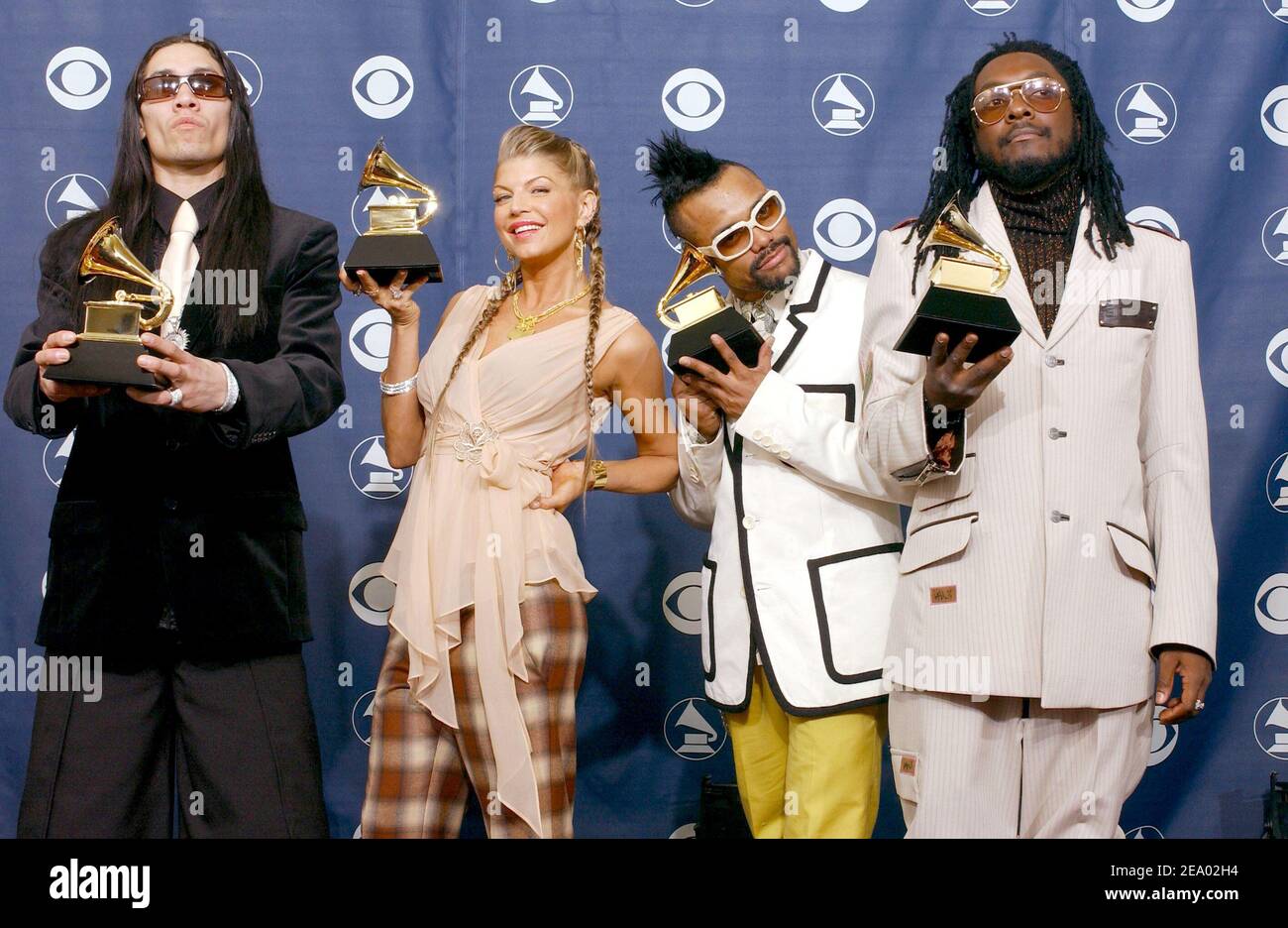 The Black Eyed Peas, winners for Best Rap Performance by a Duo or a