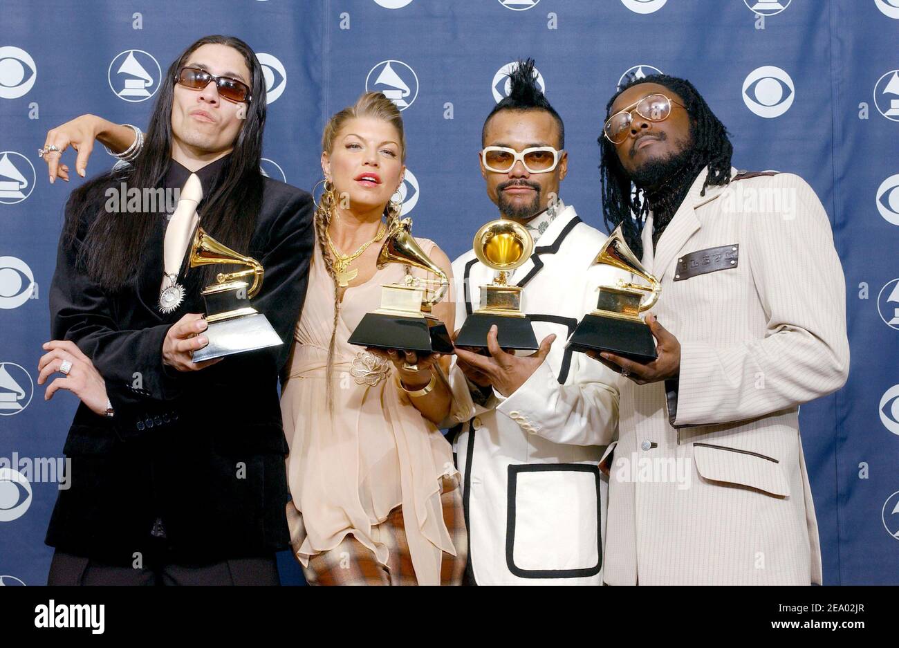 The Black Eyed Peas, winners for Best Rap Performance by a Duo or a
