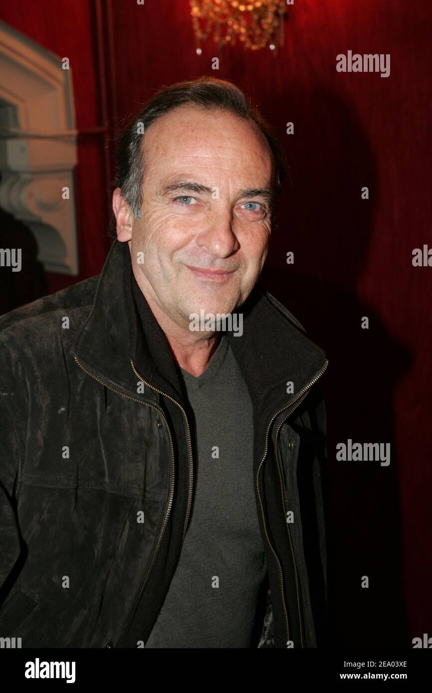 French funny man Yves Lecoq attends the premiere of the play 'Love ...