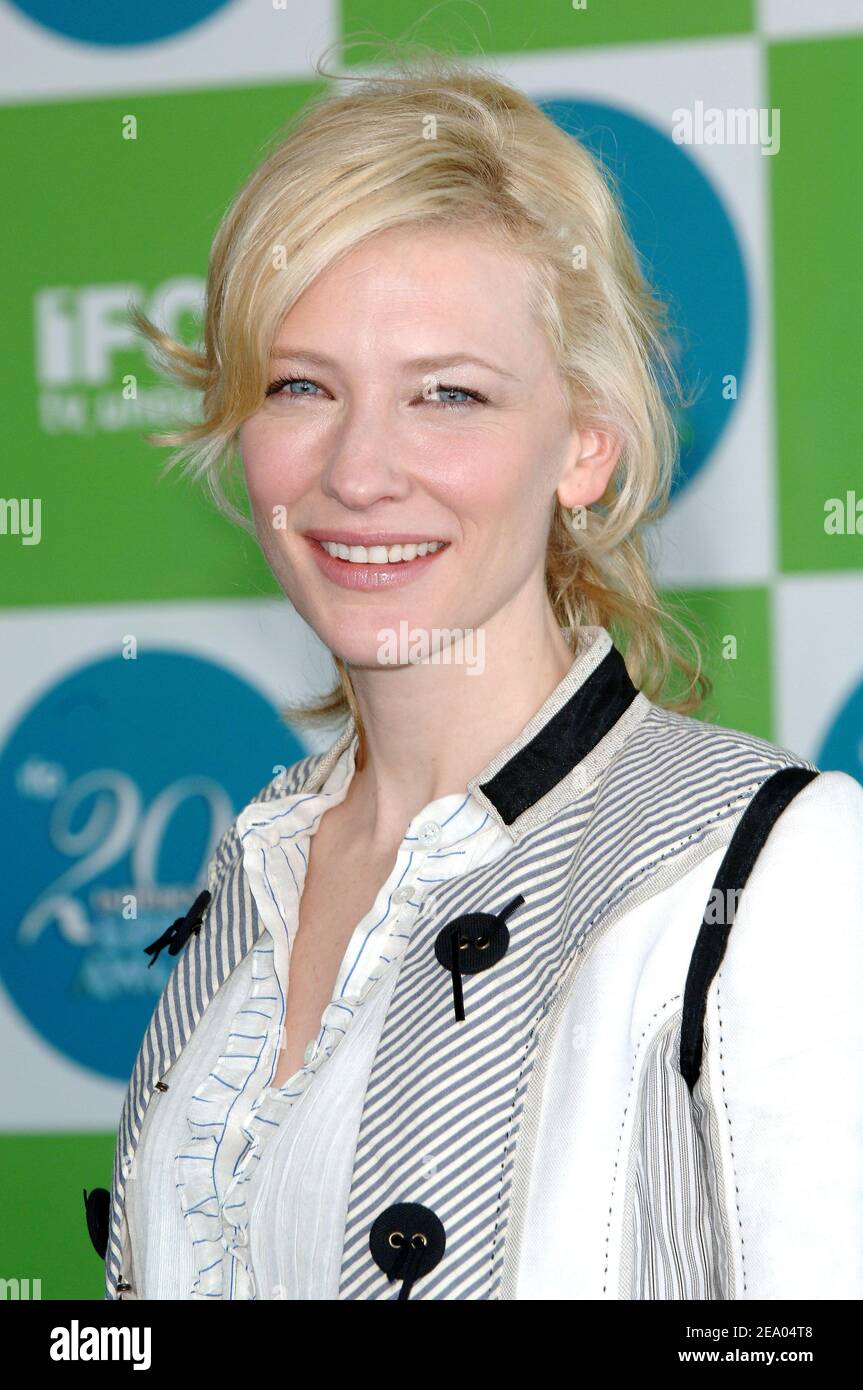 Cate Blanchett arrives at the 20th IFP Independent Spirit Awards held in a white tent on the beach of Santa Monica, CA, on February 26, 2005. Photo by Lionel Hahn/ABACA Stock Photo