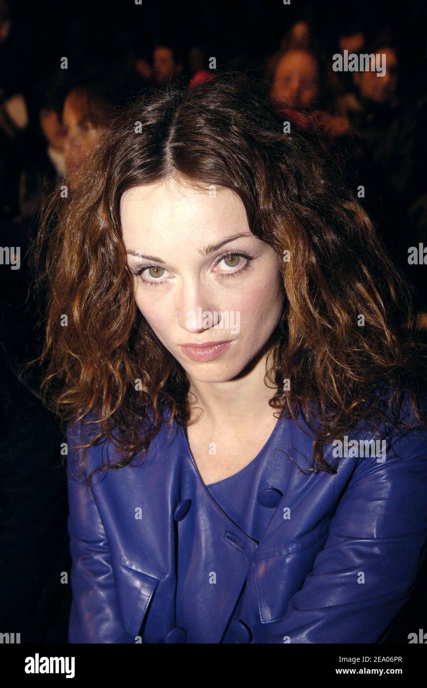 French actress Marine Delterme attends the presentation of French fashion house Celine's Fall/Winter 2005/2006 ready-to-wear collection in Paris, France, on March 3, 2005. Photo by Klein-Hounsfield/ABACA Stock Photo