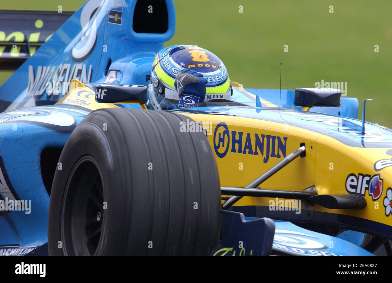 Carte Autographe Signée De Giancarlo Fisichella - Formule 1