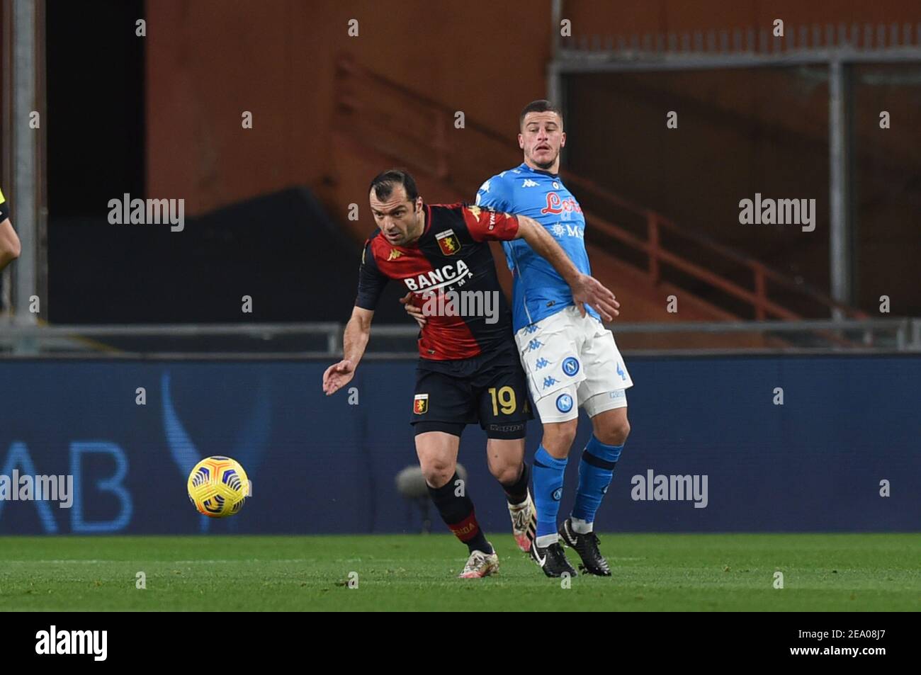 Goran Pandev (Genoa), Diego Demme (Napoli) during Genoa CFC vs SSC