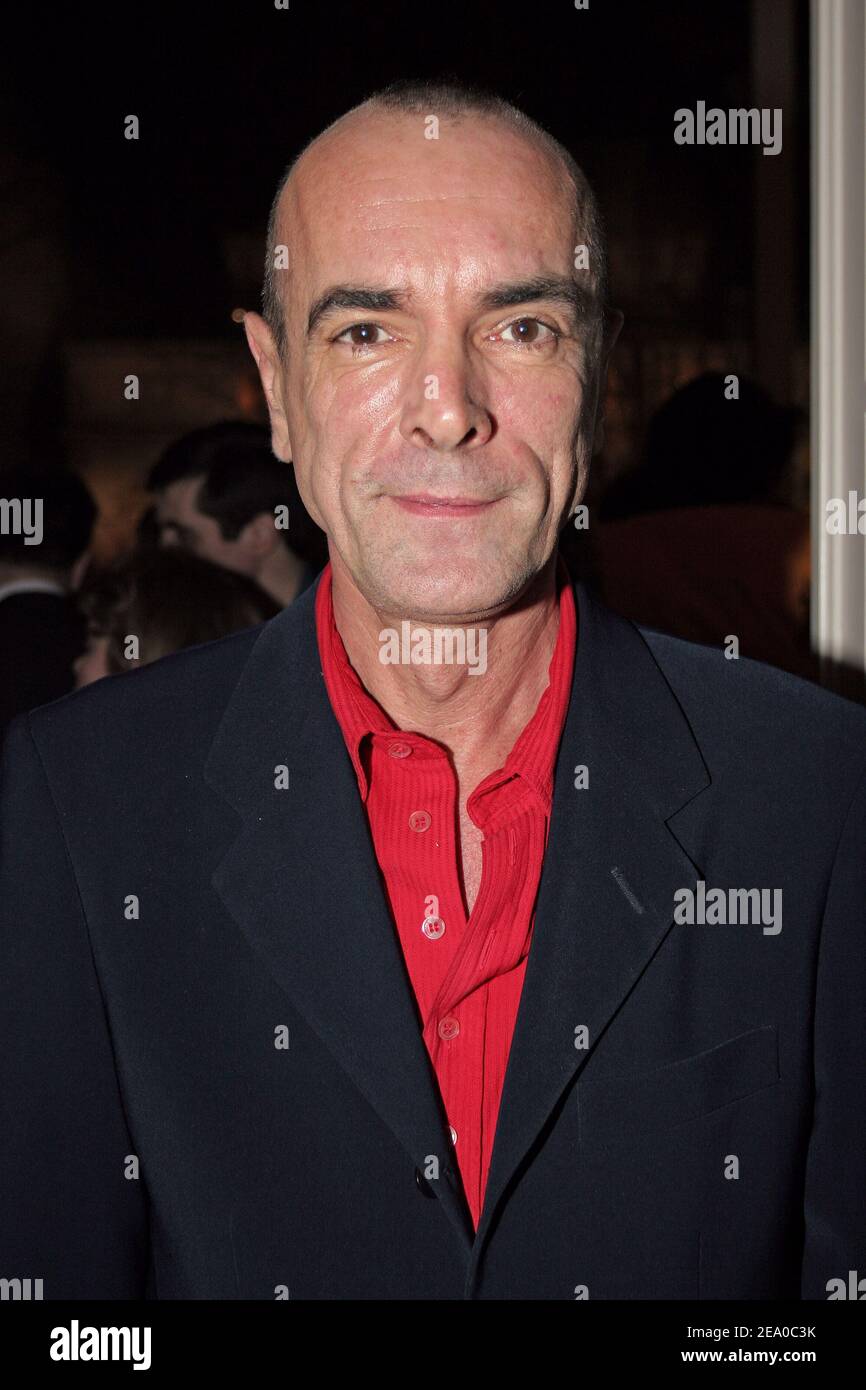 French composer Lionel Florence attends the show Case of new French ...