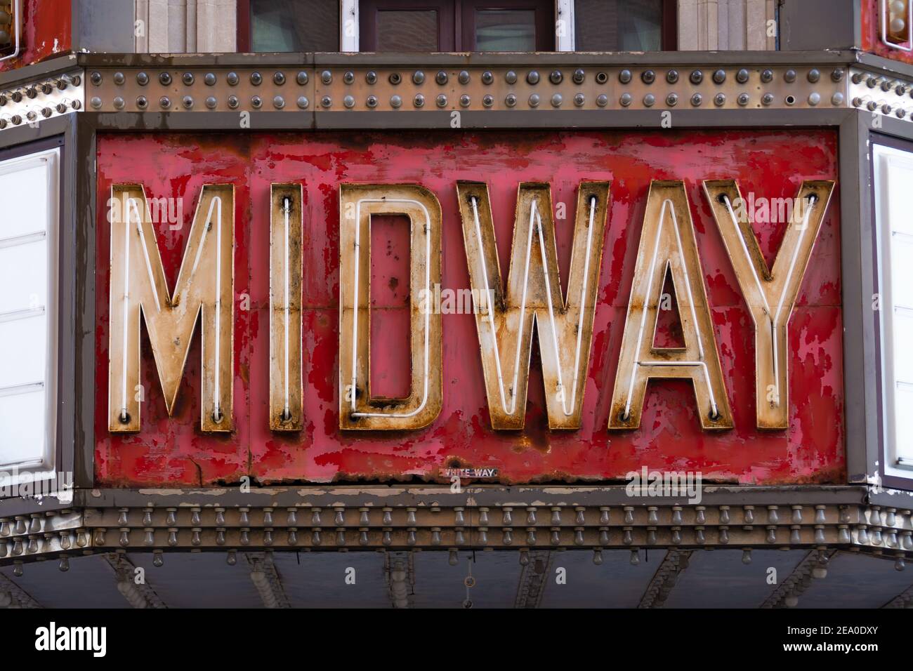 Old movie theater marquee hi-res stock photography and images - Alamy