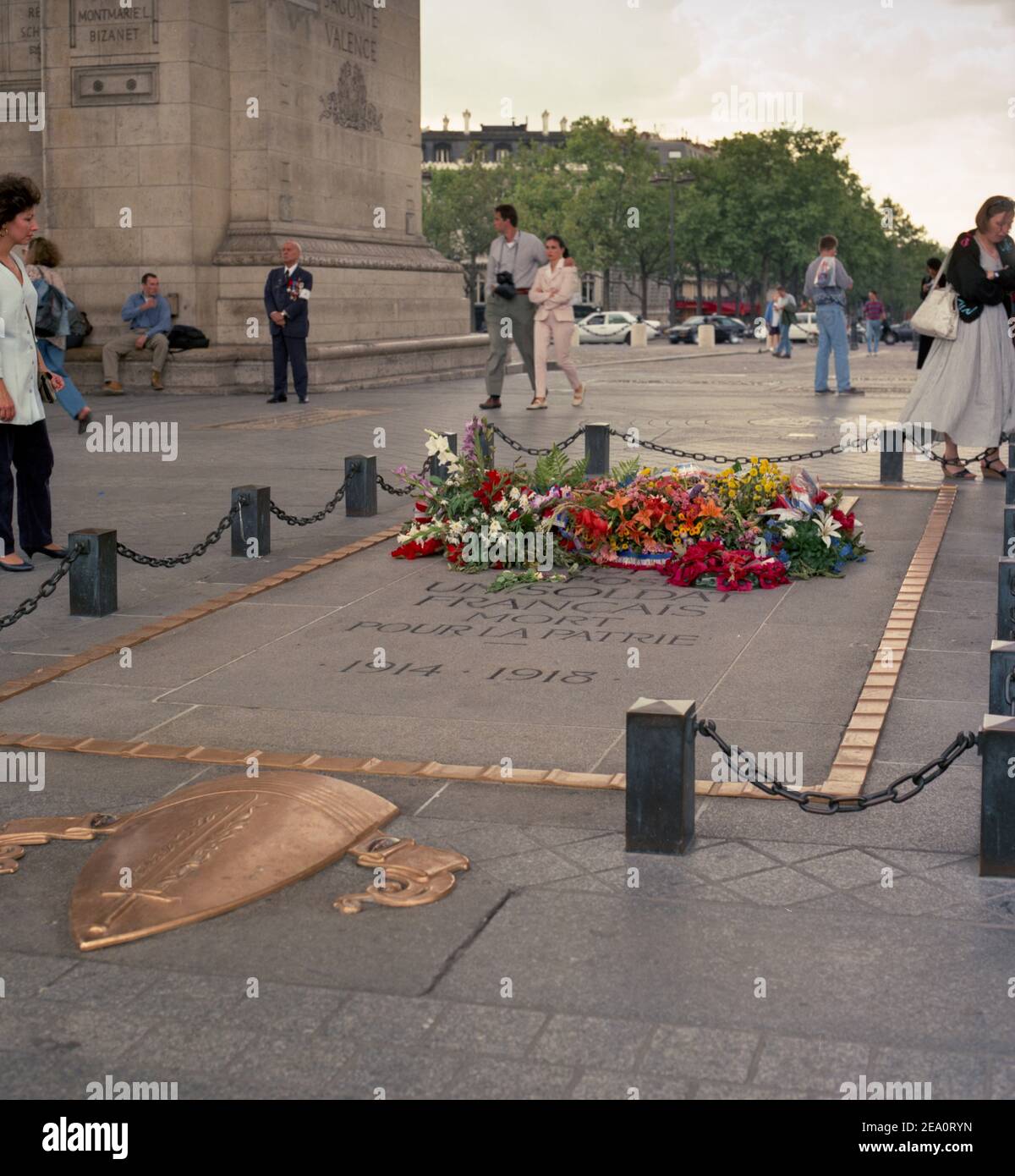 Paris, France in the 1990s Stock Photo Alamy