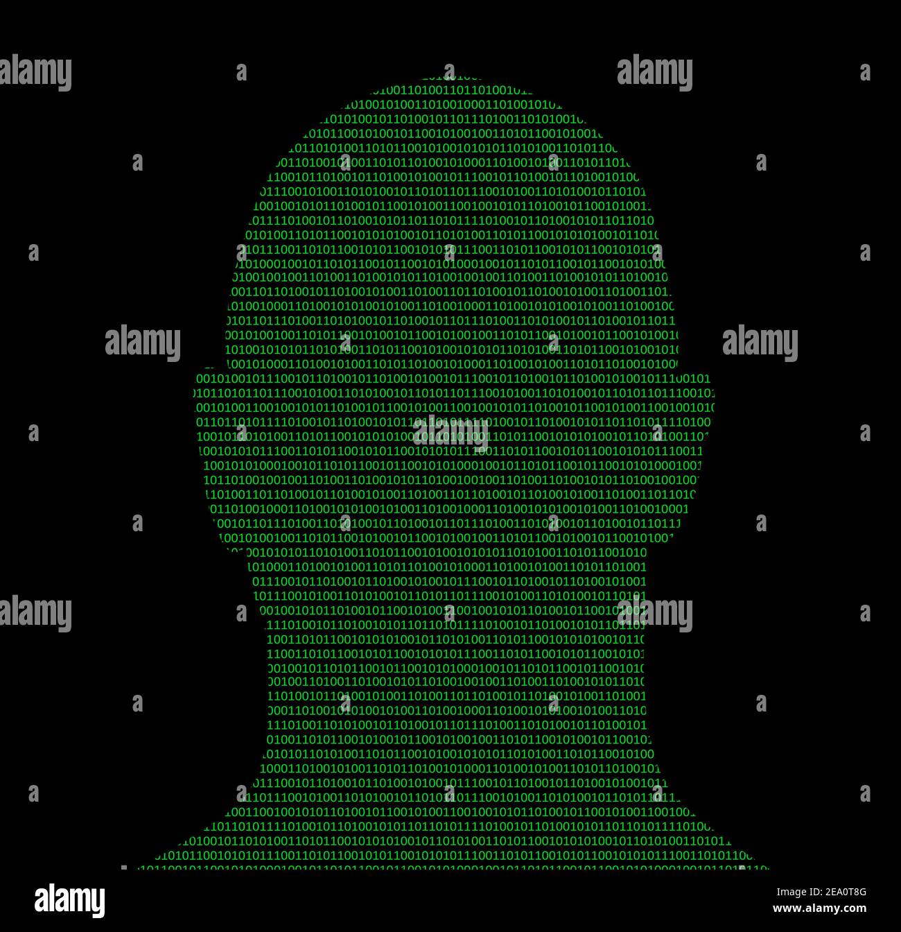 Artificial intelligence, conceptual illustration Stock Photo