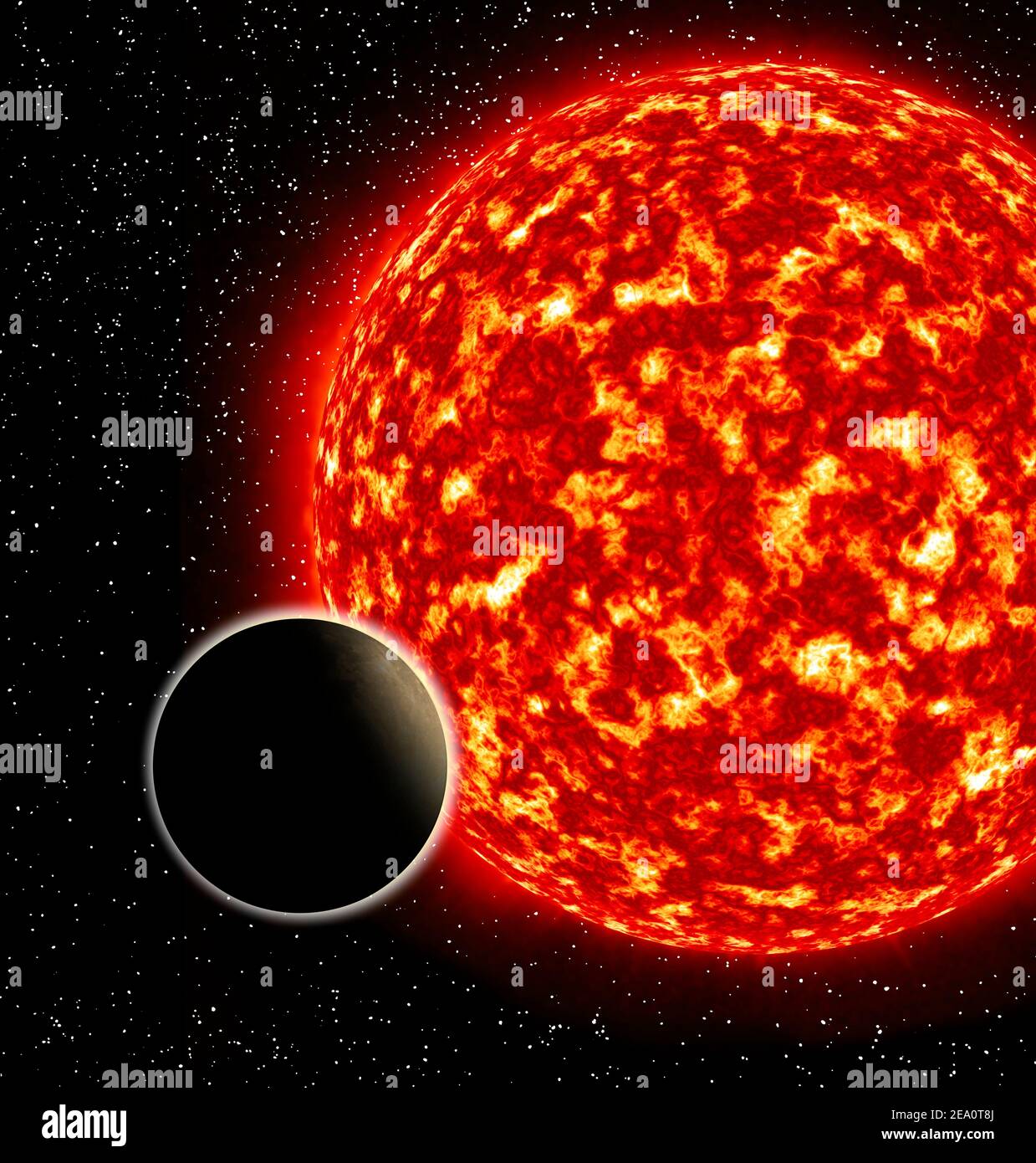 Exo planet in space hi-res stock photography and images - Alamy