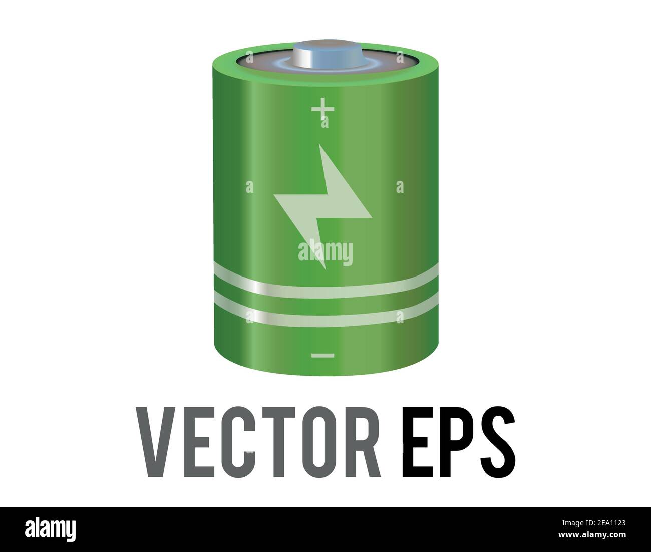 par knude Kæmpe stor The isolated vector green cylinder recharging battery cell icon with bolt,  plus, minus symbol Stock Vector Image & Art - Alamy