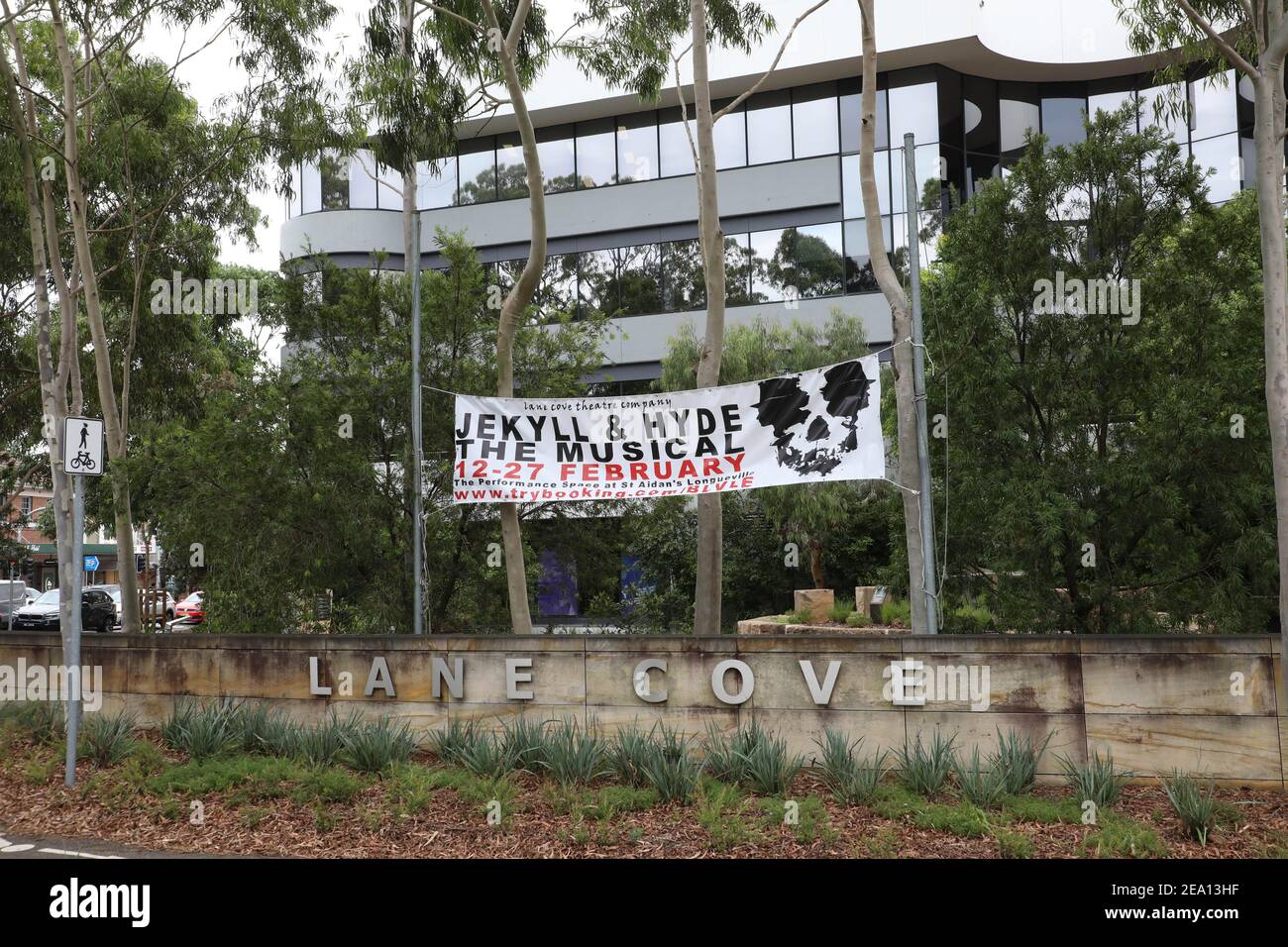 The northern Sydney suburb of Lane Cove Stock Photo Alamy