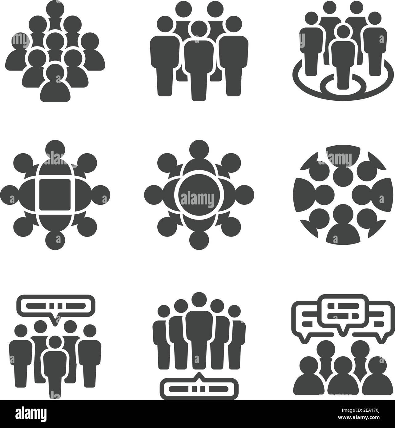 Group icon hi-res stock photography and images - Alamy