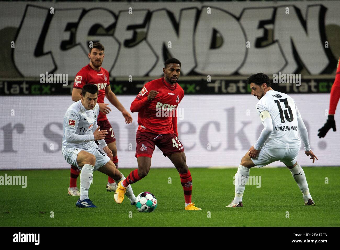 06 February 2021 North Rhine Westphalia Monchengladbach Football Bundesliga Borussia Monchengladbach 1 Fc Koln Matchday 20