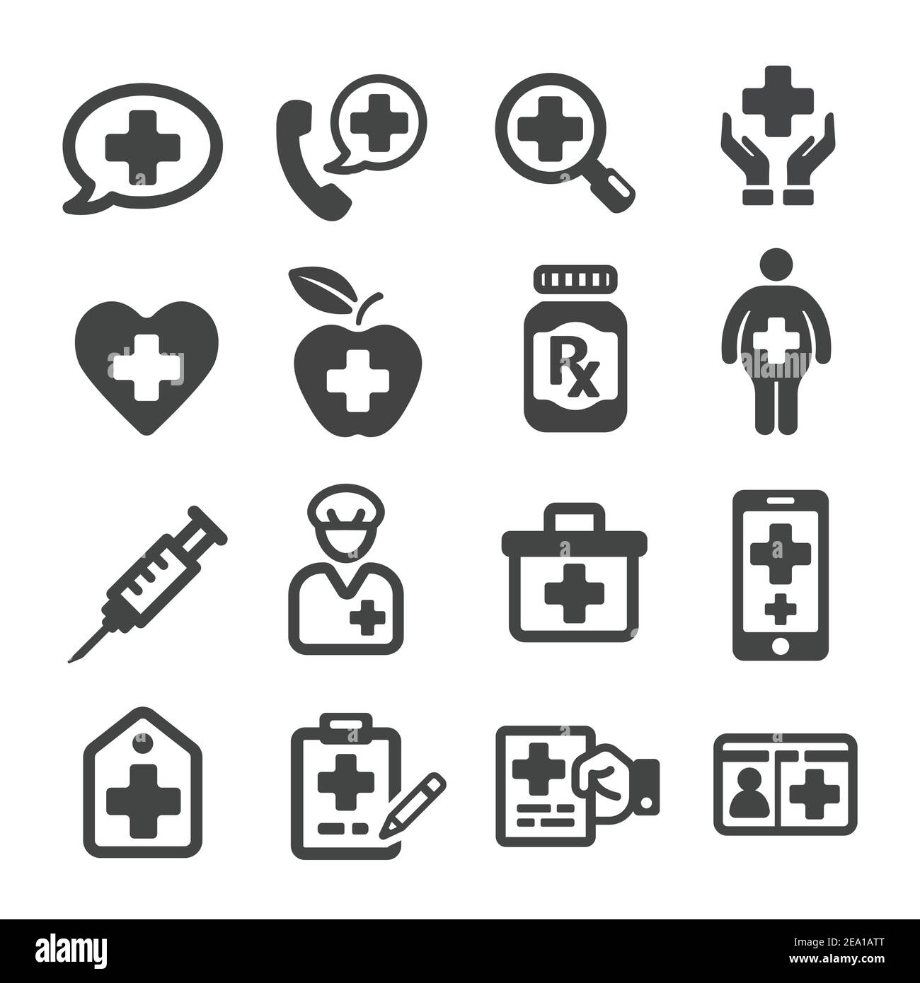 health,medical icon Stock Vector