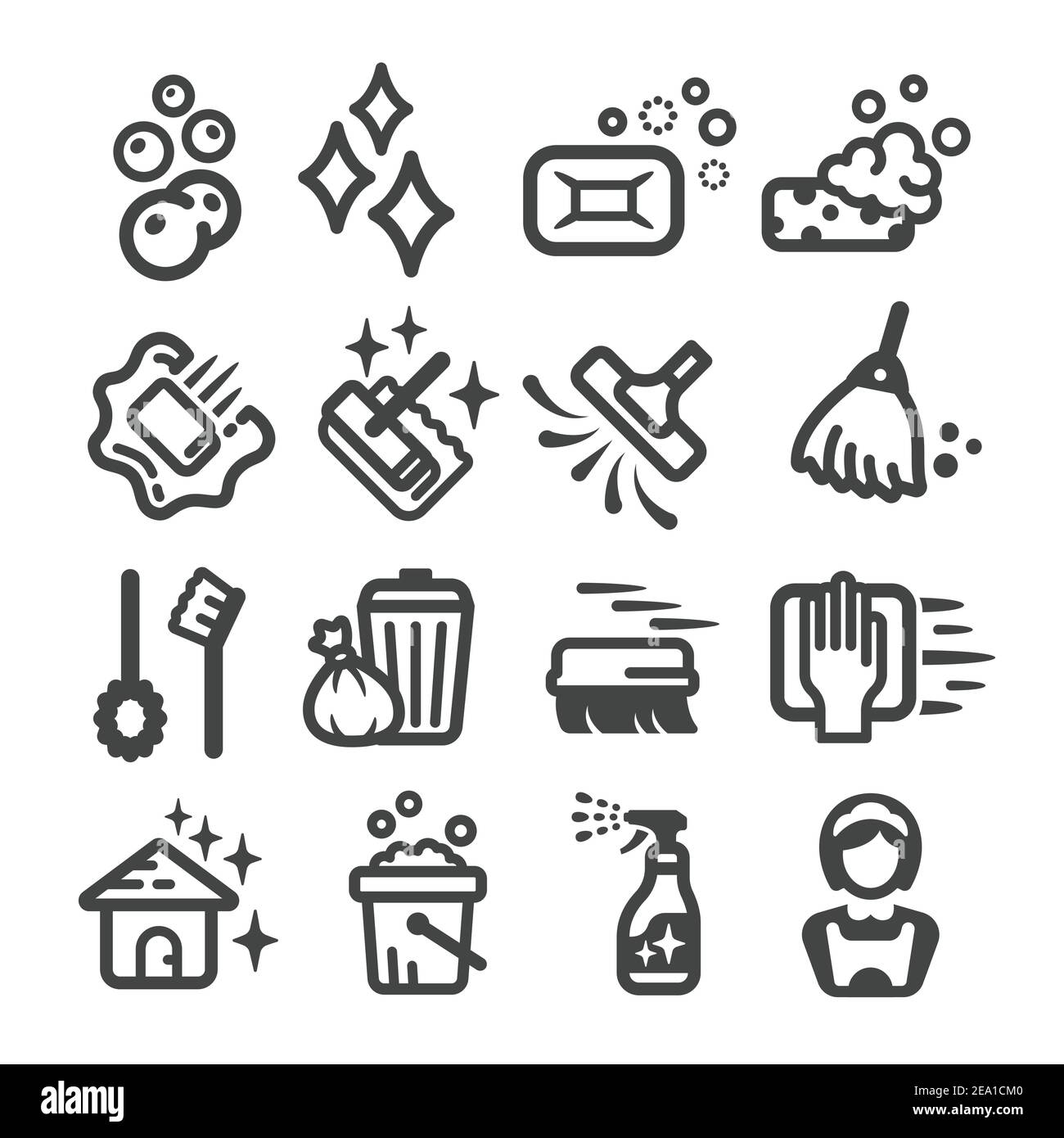 cleaning,washing icon set,vector illustration Stock Vector Image & Art Alamy