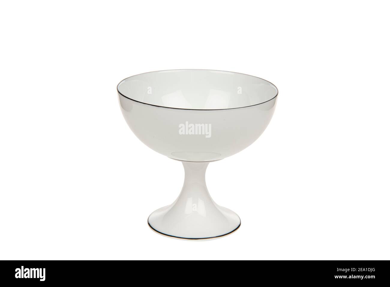 porcelain plate isolated on white background Stock Photo - Alamy