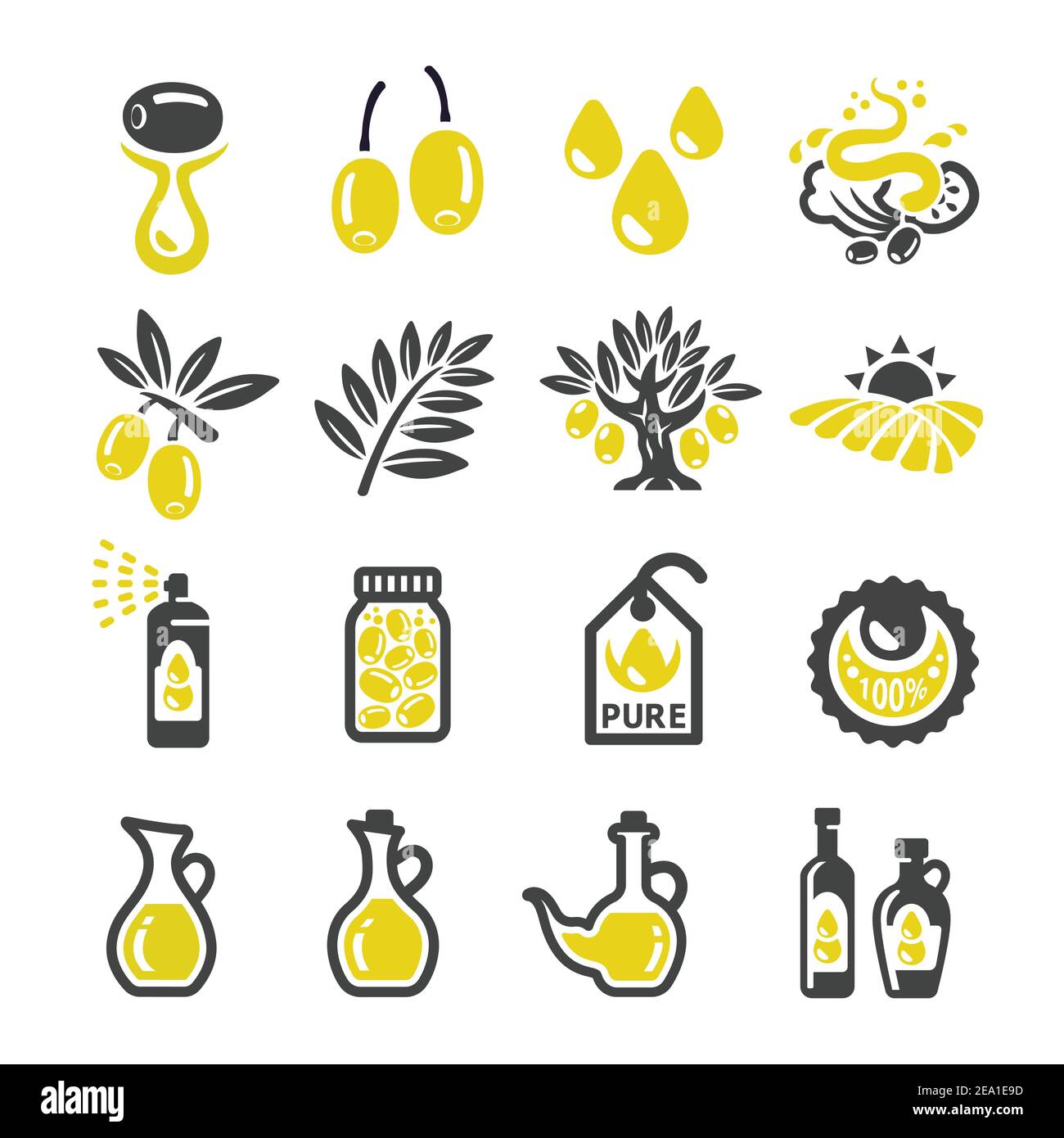 olive,olive oil icon Stock Vector Image & Art Alamy