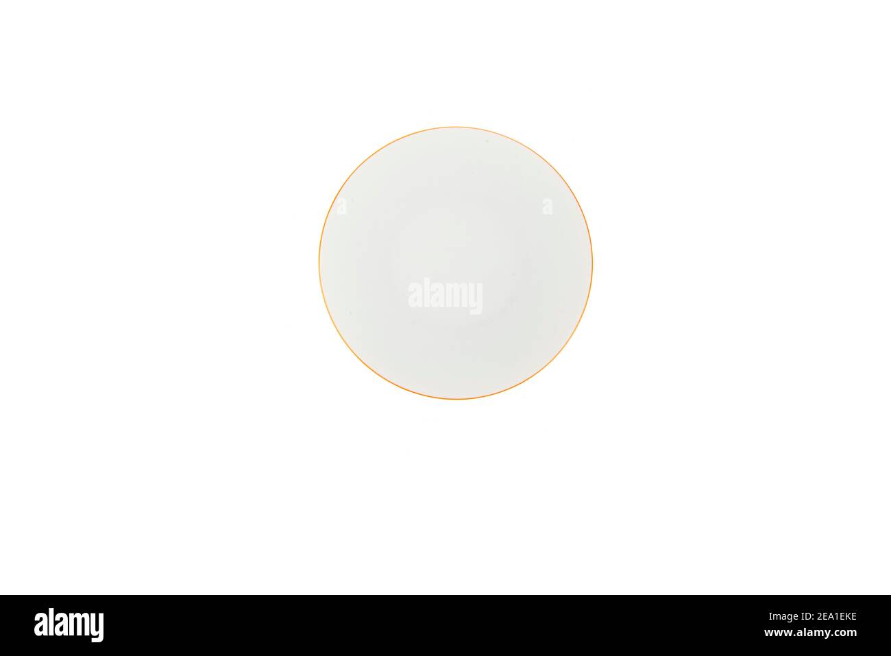 porcelain plate isolated on white background Stock Photo - Alamy