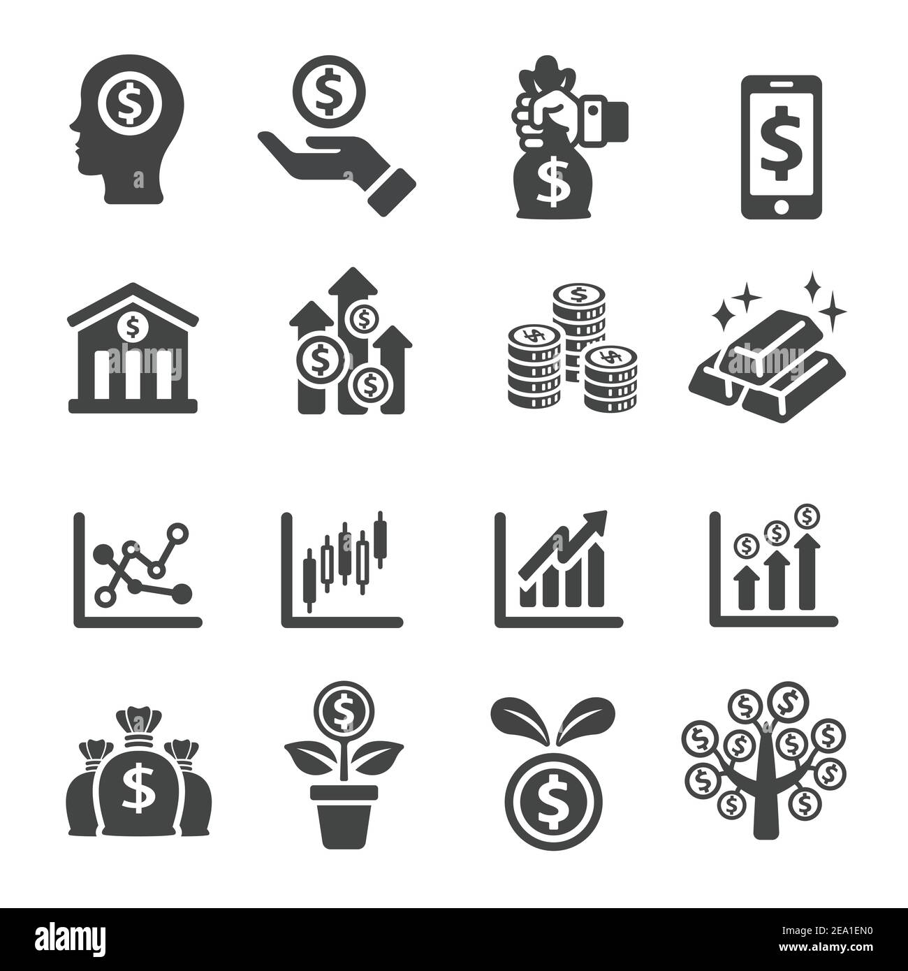 investment icon Stock Vector