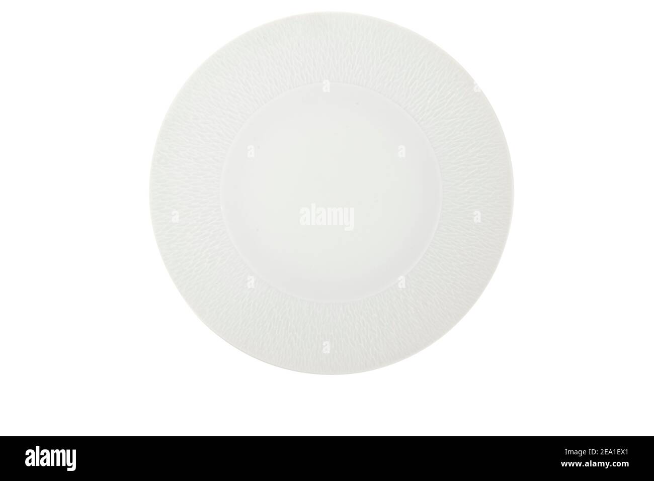 porcelain plate isolated on white background Stock Photo - Alamy