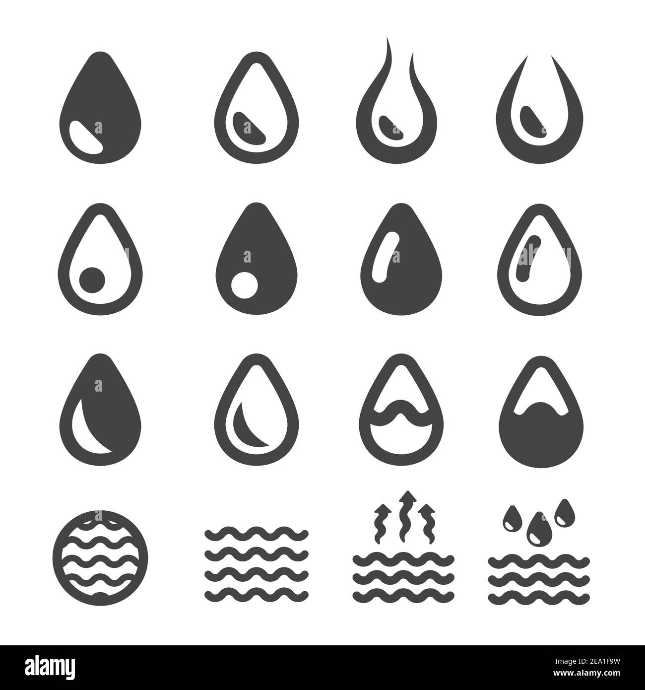 water icon Stock Vector