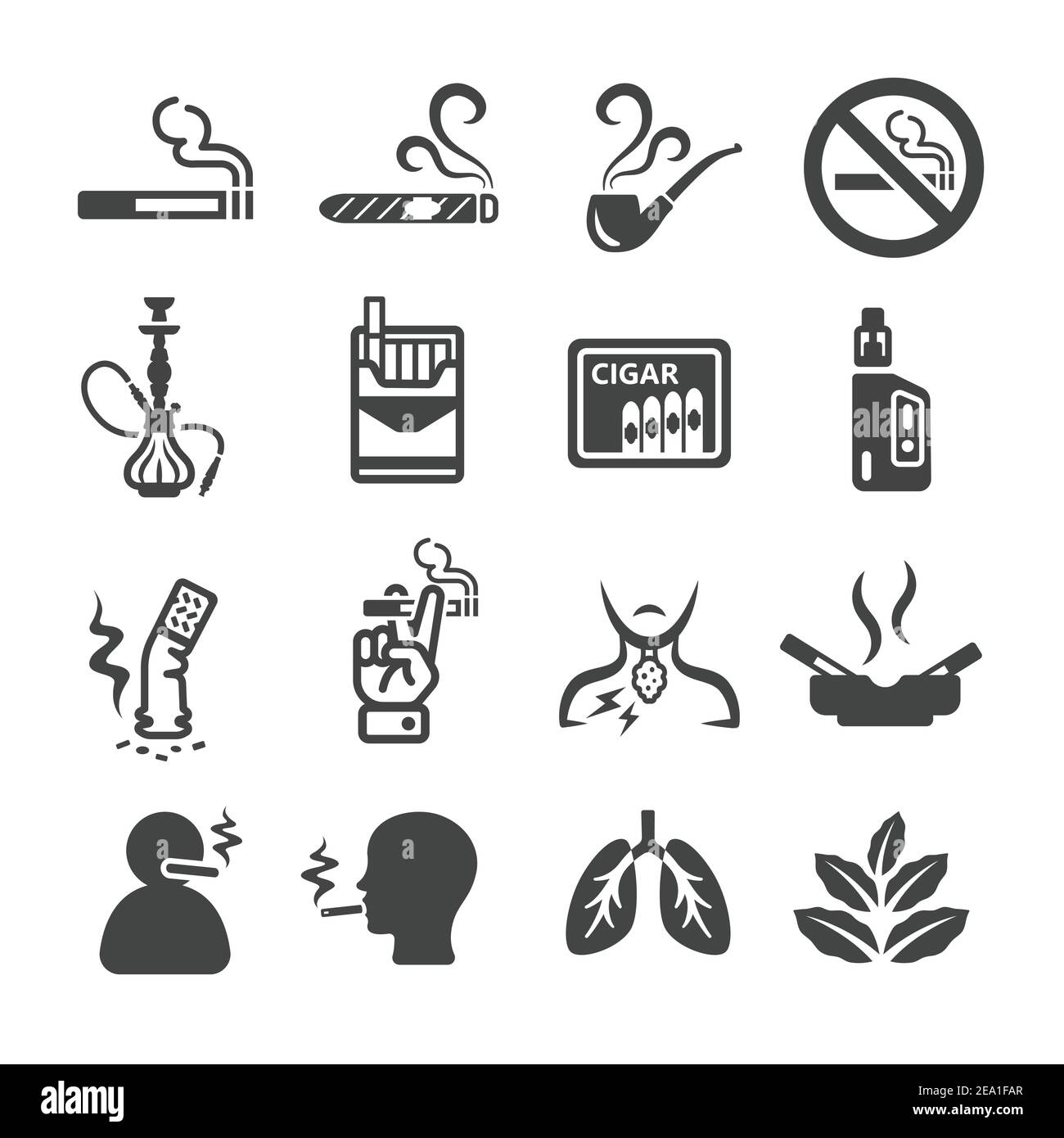 cigaratte icon Stock Vector