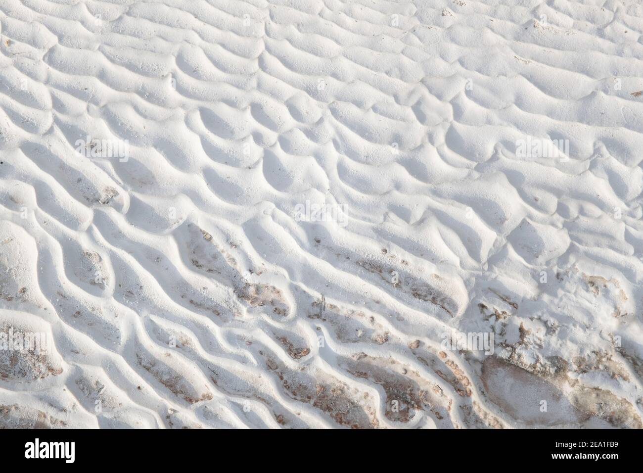 An abstract background formed by geothermal waters. Stock Photo