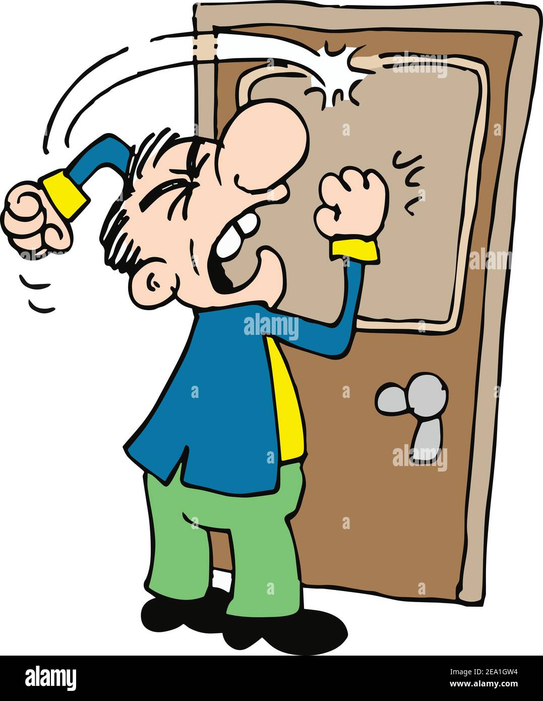 Someone's Knocking At The Door Someone's Ringing The Bell Knocking On The Door