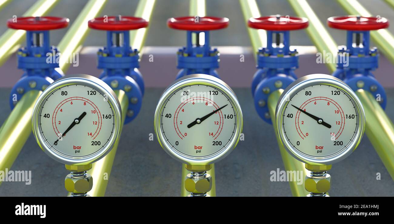 Valves and gauges hires stock photography and images Alamy